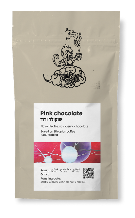 בלנד שוקולד ורוד