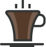 dark coffee icon